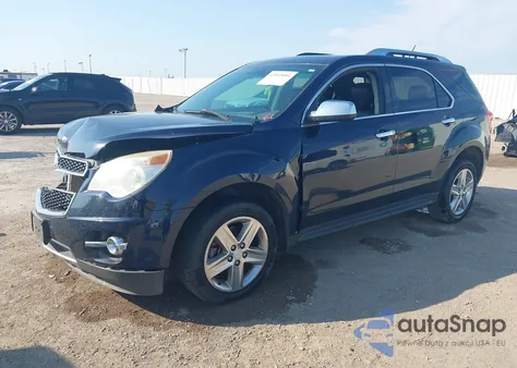 2015 Chevrolet Equinox Ltz из США, поврежденный, VIN 2GNALDEK9F6301435